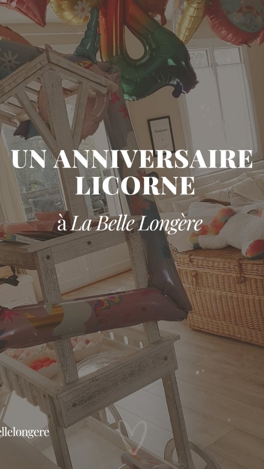 UN ANNIVERSAIRE LICORNE 🦄
À @labellelongere, l'organisation d'événements est notre passion et notre spécialité ✨️
Mais le pro se mêle parfois au perso, et ce week-end, nous avons mis à l'honneur notre fille de 4 ans, désireuse de réunir ses petits camarades de classe autour d'une fête licorne 🥳 Folle ambiance assurée !💫
Merci à notre merveilleuse pâtissière Marie pour les gâteaux ! 🎂