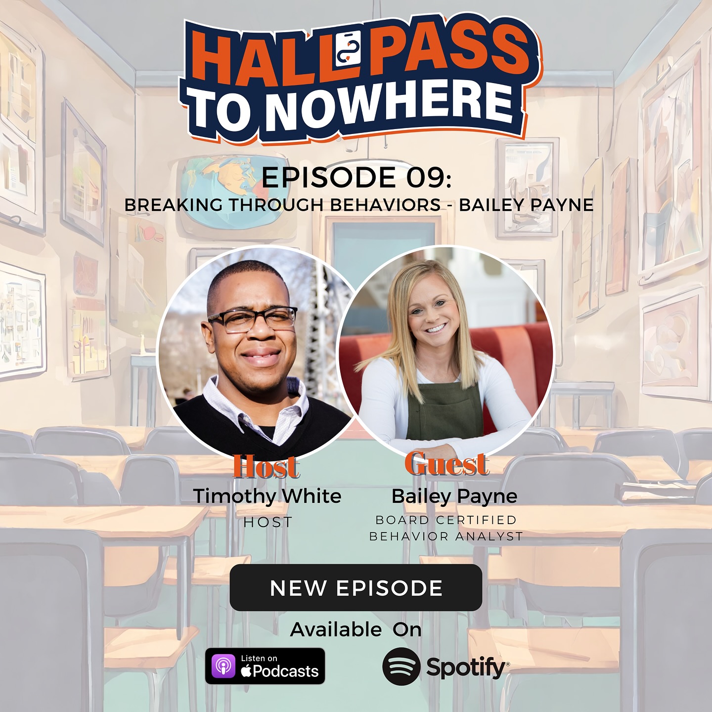 New Episode! Breaking Through Behaviors with @behavior_breakthrough Bailey Payne is out now!!! Link in bio. #behavior #bcba #breakthrough #education