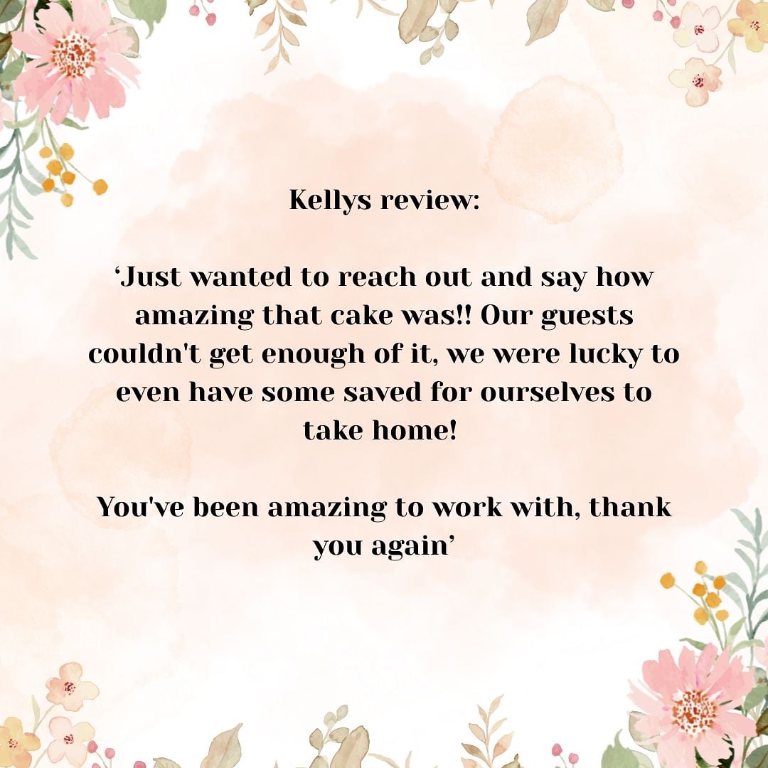 Nothing sweeter than great feedback! ๐ฅฐ Thank you Kelly for the lovely review โ so glad you enjoyed the cake! ๐๐ธ
#cake #wedding #southcoastweddings #thewoodsfarmjervisbay