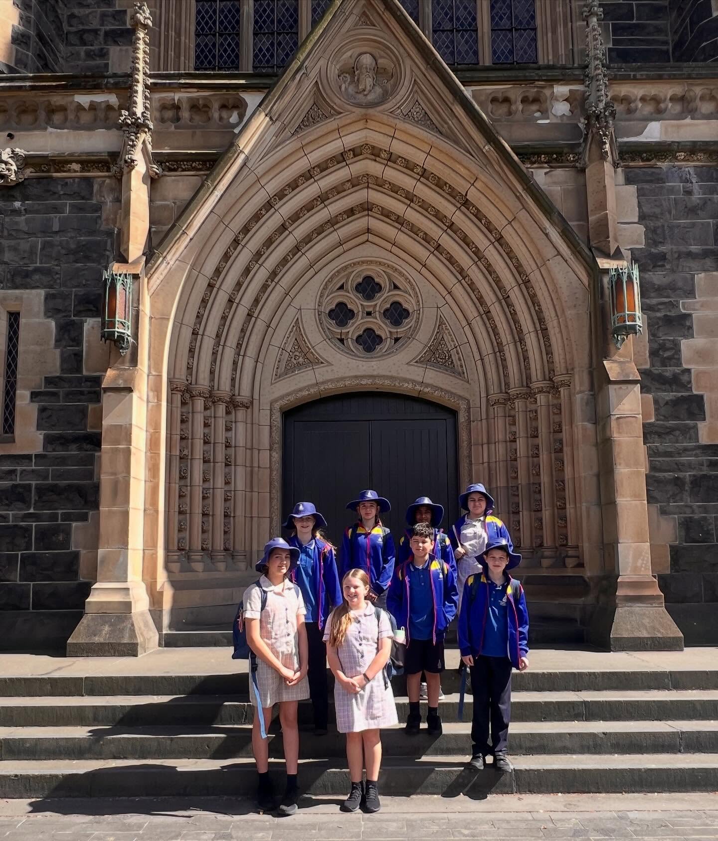 Our Confirmation candidates are enjoying a guided tour of St Patrick’s Cathedral and the history of Melbourne in preparation for their Sacrament
#growingmindsguidingheartsandmakingadifference
#melbournecatholicschools
#frankstoncity
#frankstonschools
#sfxschoolfrankston