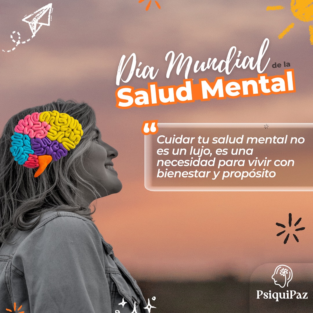 🧠 Tu mente también merece cuidado. 💚
❤️🩹✨ Hablar de salud mental es hablar de calidad de vida, de equilibrio y de bienestar. Hoy, en el Día Mundial de la Salud Mental, recordamos que pedir ayuda es un acto de fuerza y cuidarse, una prioridad.
#SaludMental #BienestarEmocional #CuidarseEsQuererse #DíaMundialDeLaSaludMental