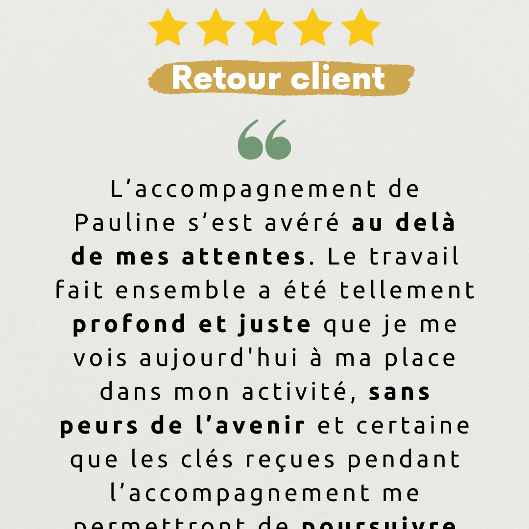 Il y a 1 an et demi, Stéphanie est venue me voir avec une demande claire :
"Pendant 2 ans, c'est ma créativité qui a guidé mon activité de prof de Yoga. Mais je sens que j'ai besoin de me recentrer. Comment rester motivée et focus sur mes décisions ? "
Nous avons travaillé ensemble et je lui ai proposé un accompagnement mixte :
✅ Du coaching sur les aspects individuels qu'elle a du mal à dépasser
✅ Du conseil sur les points opérationnels de son business
Parfois en marchant. Parfois sur un plaid en extérieur. Parfois chez elle, parfois chez moi.
Avec des cartes, du dessin, de la méditation, du questionnement, des visualisations... nous avons exploré différents points :
👉 Clarifier la direction qu'elle veut donner à son business
👉 Poser des limites entre son activité pro et sa vie perso
👉 Définir ses besoins pour retrouver le sens profond de ses actions
👉 Faire le point sur l'aspect financier : budget, objectifs et rentabilité
👉 Définir des actions commerciales et de communication adéquates avec sa personnalité
Aujourd'hui, Stéphanie n'est plus dans l'agitation. Elle s'assume pleinement comme entrepreneuse. Elle fait les choses comme elle en a envie.
Ce que Stéphanie a gagné :
✨ La clarté sur la direction de son business
✨ La capacité à dire "non" et poser ses limites
✨ La confiance en ses propres solutions
✨ L'apaisement et la joie dans son activité
✨ La liberté d'être elle-même dans son business
Ma conviction profonde ?
"Touche du doigt ta vulnérabilité, tu toucheras ta puissance."
C'est en acceptant d'explorer nos parts d'ombre, nos blocages et nos croyances limitantes que nous accédons à notre véritable puissance.
Si tu ressens que quelque chose en toi demande à être exploré, que ton activité ne reflète pas encore pleinement qui tu es, parlons-en.
Encore merci Stéphanie TRICOIRE pour ta confiance 🙏 #slowyoga
#coaching #transformation #entrepreneuriat #coaching #entreprendresanssepuiser #accompagnement #retourclient #lorouxbottereau #landemont #vignoblenantais #entrepreneur44