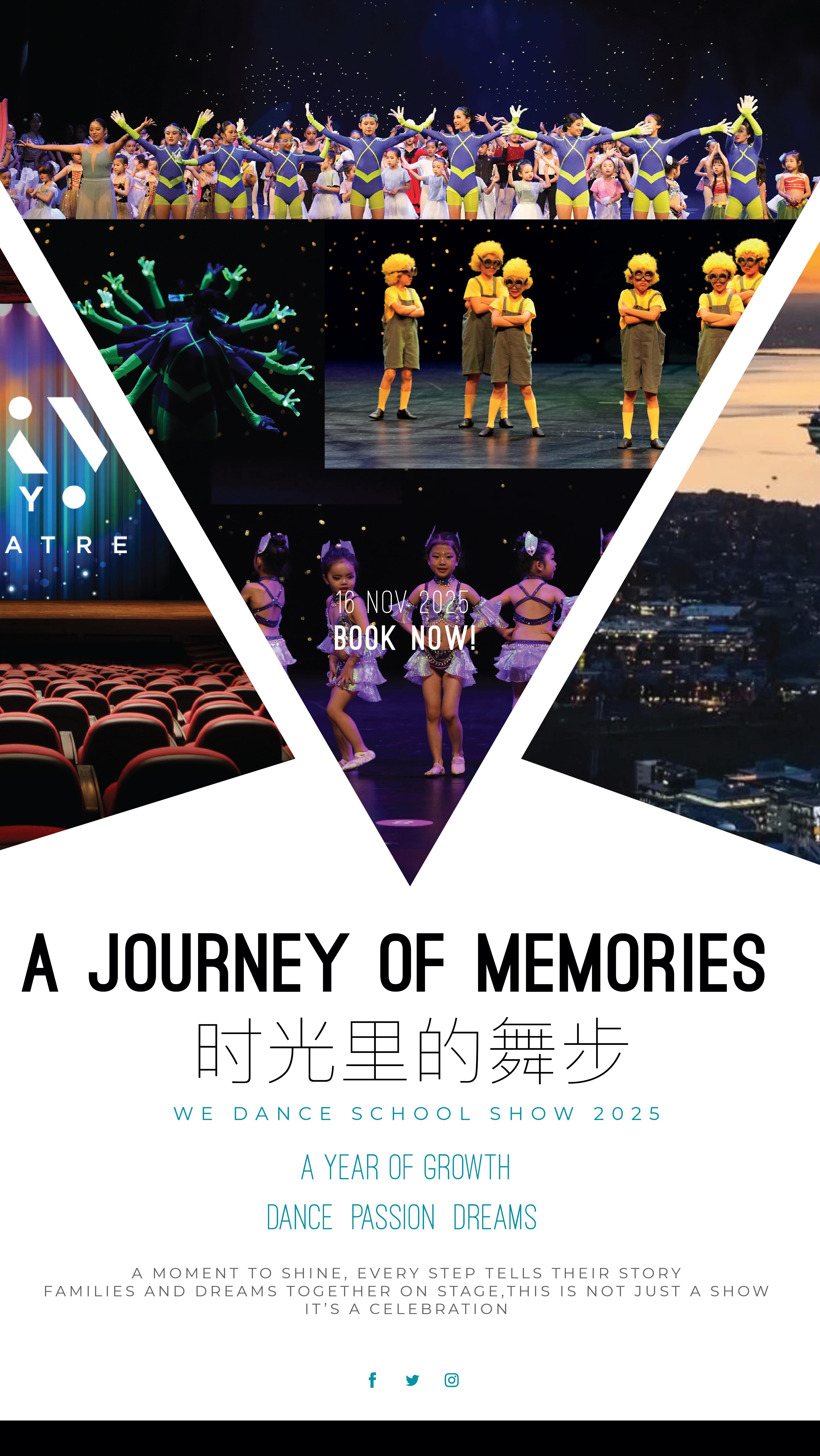 ✨ Memories in Motion ✨
Our WE DANCE year-end show was more than just a performance — it was a celebration of growth, friendship, and the pure joy of dance. 🌟💃🕺
In every step, every smile, and every spotlight moment, our dancers shone with confidence and passion. 🏆✨
💌 Term 4 enrolments are now OPEN!
Join us to:
✔️ Make new friends
✔️ Take your dance skills to the next level
✔️ Share the joy of progress and performance together 🎉
📍 Auckland, North Shore
👉 Tap the link in bio to join our journey!
#WeDance #DanceSchool #AucklandDance #DanceKids #MemoriesInMotion #Term4