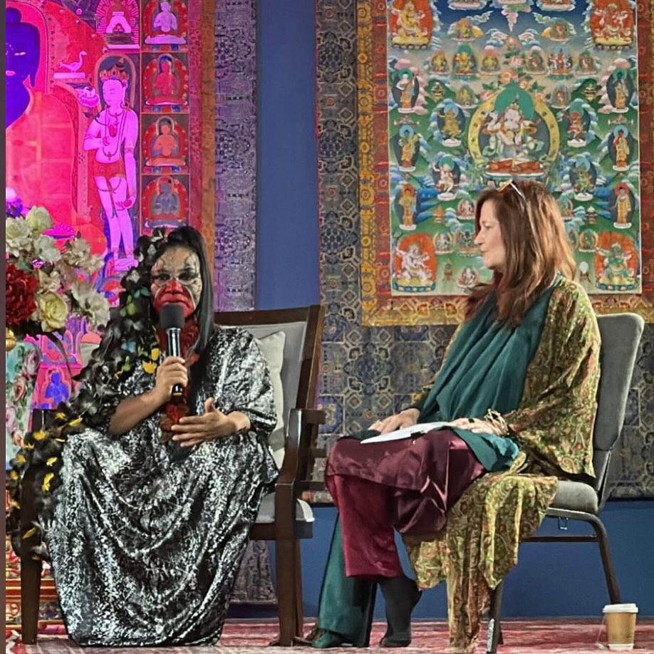 🌟🌈🌟Delighted to take part in SACRED BRIDGE, a seminal event at Menla, Retreat Center, NY. @menlaretreat Sponsored by Tibet House USA, @tibethouse.us which brought together Indigenous Wisdom Holders from the Amazonia, Tibet, (including Genla @dr.nidachenagtsang ) as well as North American Indigenous Wisdom Keepers.
🌟I was honored to moderate a panel on “The Feminine Awakening: Rebalancing the Scales of Power & Harmony.” The panel featured Hushahu Yawanawá, @hushahu_yawanawa a powerful, wise woman, teacher, visionary and feminine cultural catalyst, accompanied by her translucent translator, Angelique.
🌟In the panel, we explored the awakening of the transcultural sacred feminine, the power of initiation, reclaiming our indigenous roots and medicine songs, the wisdom of our ancestors, and reestablishing our deep reverence for our Mother Earth through these times. Hushahu’s generous sharing of her life experiences, her singing of powerful medicine songs, gave ground, context, and vision to our 90 minutes together.
🌟Thanks to Lynn Schauwecker @lynnschau and Shaina Connors @shainaconners for nourishing the dream and vision of this beautiful multi-day event and bringing it to life with such power and grace. It was an extraordinary gathering and a much-needed reset for these times we are in. Word is they will convene next year. Stay tuned. 🌟
And if you would like to support the Yawanawa People and the Forest they protect, explore: https://www.florestaproject.org
All money after administrative costs goes directly to the Yawanawa People and their efforts. To support Tibetan Culture, please consider becoming a member of Tibet House US. Tibet House has been a multidecade supporter of the Tibetan Culture and People. https://thus.org. Besides supporting the foundations of Tibetan Culture, THUS offers a wide range of Tibetan teachers, events, and resources, both in-person and online.