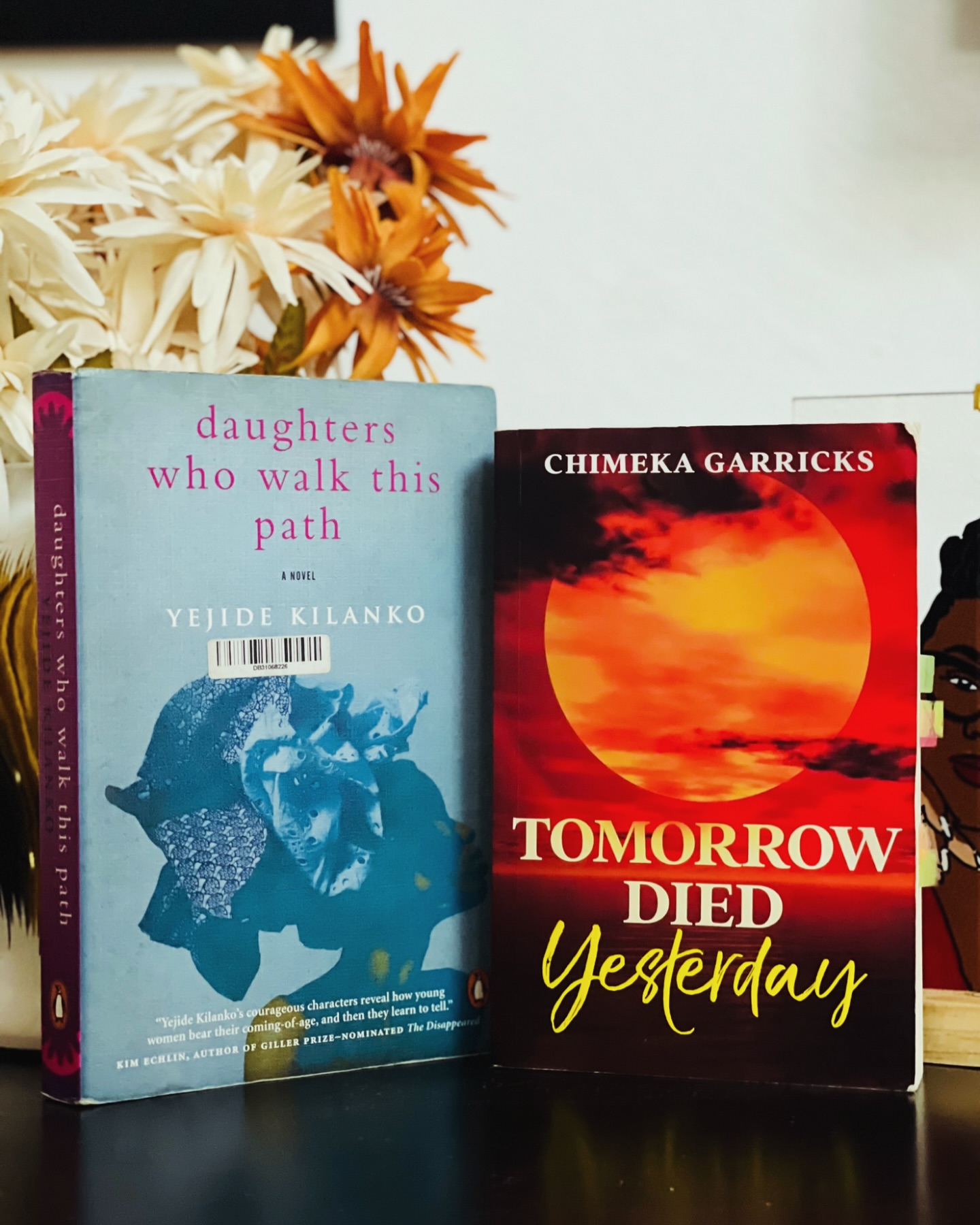 Two books that deserve WAY more love on the TL!!! #sbphotochallenge25
First up: Daughters Who Walk This Path by Yejide Kilanko. I first picked it up in 2017 (even though it came out in 2012) and… whew. BLEW. ME. AWAY. Morayo’s coming-of-age story, and the powerful women woven around her, was just chef’s kiss. I’ve been raving about it ever since, and honestly I’m still shocked it hasn’t gotten the flowers it deserves.
Then there’s Tomorrow Died Yesterday by Chimeka Garricks. Listen, when I tell you this book floored me??!! I had to smuggle copies across borders into Kenya 🇰🇪, first via @rovingheights , later @paperworthbooks, because more people NEEDED to read it. And now? It’s out here changing lives and giving joy!
Both of these gems deserve center stage, so consider this your sign - add them to your list ASAP. Thank me later 😉
2 Books I Don’t See on SM
#sbphotchallenge25 #daughterswhowalkthispath #yejidekilanko #tomorrowdiedyesterday #chimekagarricks