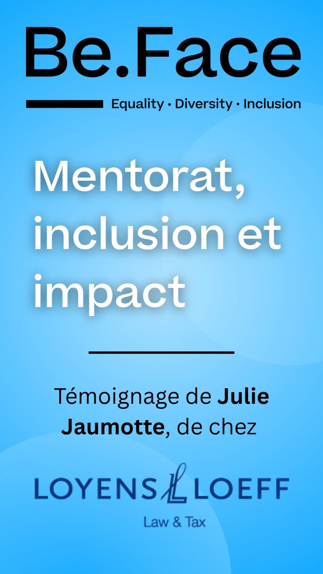 🌟 Loyens & Loeff x Be.Face : un partenariat qui transforme des parcours.
Dans ce reel, Julie Jaumotte, Head of Business Development, Marketing & Communication, partage avec authenticité ce que représente l’engagement de @loyensloeff_belgium , membre du réseau Be.Face :
💬 Une collaboration qui dépasse le cadre professionnel pour créer de véritables aventures humaines.
Grâce à leur implication, des jeunes bénéficient d’un accompagnement concret : mentorat, ateliers, échanges, et surtout, une ouverture vers le monde professionnel.
🤝 Merci à @loyensloeff pour leur confiance et leur engagement aux côtés de Be.Face !
📲 Envie d’en savoir plus ? Rendez-vous sur www.beface.be
#BeFace #Mentorat #LoyensAndLoeff #partenariat #JeunesTalents #EngagementResponsable #SoftSkills #Networking #AvenirPro #collaboration #youthempowerment #inspiration