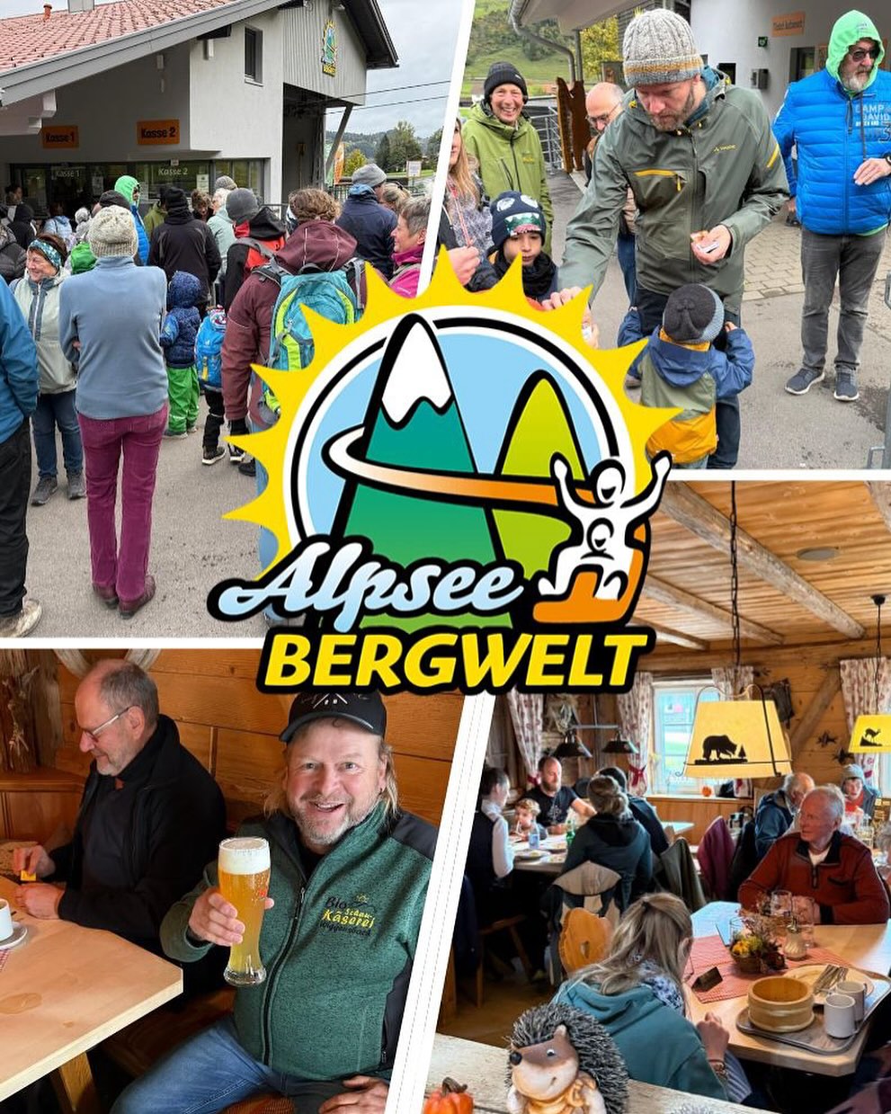 Betriebsausflug 2025 zur Alpsee Bergwelt 😍 Trotz eisigen Temperaturen haben wir uns zu Fuß oder mit dem Sessellift 🚡 auf zur Bergspitze gemacht. Oben warteten schon die Lamas & Alpakas auf uns. 😁 Erstmal war Aufwärmen angesagt mit heißer Schoki oder einer kleinen Rundwanderung. Mittags gab es leckeres Mittagessen: Kässpatzen, Schnitzel oder ein saftiger Kaiserschmarn - alles von regionalen Produzenten und zum Wohl von Tier&Natur. 🐄🍀Ein großes Dankeschön an das Team der Berghütte 🐻 Bärenfalle. Zum Abschluss konnte man noch mit der Sommerrodelbahn zurück zum Parkplatz düsen. #bärenfalle #betriebsausflug #sommerrodelbahn #berg #bioschaukäsereiwiggensbach #kaiserschmarrn #kässpatzen