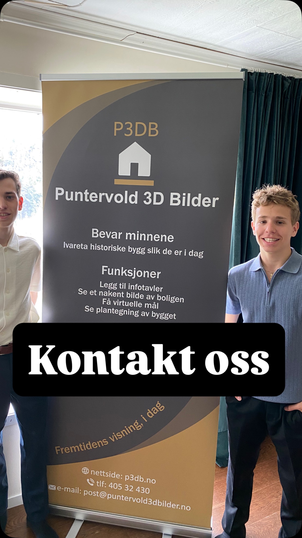 Er du interessert i 3d-visning?🤔
Vi tilbyr 3d-visning av privatboliger, større lokaler, restauranter, museumer, kirker og mye mye mer❗️
Kontakt oss for å finne ut mer
Nettside: puntervold3dbilder.no