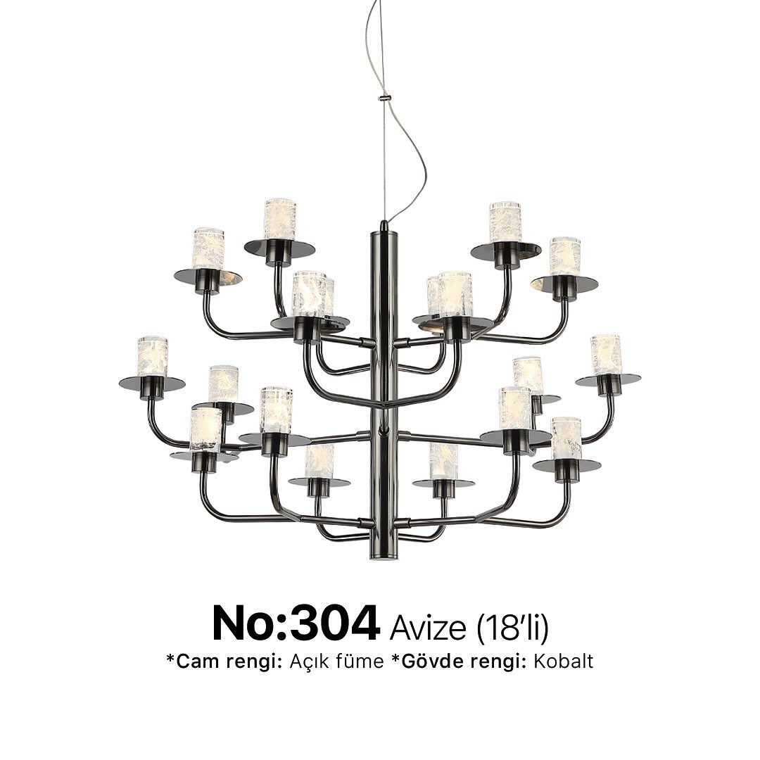 No:304 Avize (18'li)
Tüm ürünlerimiz için online mağazamızı ziyaret edin. #dgaraj