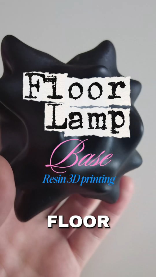 Floor Lamp Process 🏮 Part 2: 3D printing the base.
Next video I will put everything together, stay tuned!
#3dprinting #resin3dprinting #stainedglass #lampshade #handmade #resin