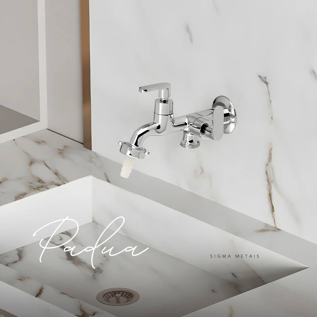 Padua, a torneira perfeita para Casa e Jardim.
É beleza, funcionabilidade e qualidade! 🌿
Disponível nos modelos 1131 e 1153.
A Padua e indicadas para jardim, áreas externas, garagens, lavanderias e tanques. 💧
Com rosca de 1/2" - acompanha bucha de redução 3/4"*.
O modelo ainda conta com saída Dn15 e Dn20.
E acionamento de 1/4 de volta é muito eficaz e de simples manejo além de proporcionar grande economia de água, chegando em até 80% em economia. 💰
Tudo isso com qualidade e alta durabilidade, composta com liga de cobre, inoxidável;
E a garantia Sigma Metais.
O sistema de acionamento é independente.
A dupla funcionalidade da Padua 1131, permite que uma saída seja utilizada diretamente para o tanque e outra exclusivamente para conectar a máquina de lavar. 🫧
É mais praticidade, organização e estética para facilitar as tarefas do dia a dia.
A Sigma Metais possue soluções em metais para toda a sua casa. 💧
A Sigma Metais possuí uma linha completa de Torneiras para Lavatórios, Cozinhas e Banheiros com qualidade 100% nacional e garantia. 💎
Confira todos os modelos em nosso site, acesse agora:
www.sigmametais.com.br
.
.
.
.
.
E se você deseja ser um revendedor Sigma Metais, entre em contato conosco através do nosso site ou mande sua mensagem através do direct. 👈🏻📱
.
.
.
.
.
#SigmaMetais #paduasigmametais #torneirapadua #designdeinteriores
#RepresentanteComercial #MetaisSanitários #InovaçãoEmMetais #OportunidadeProfissional #ConstruindoQualidade #Representantes #decoração #banheiros #cozinhas