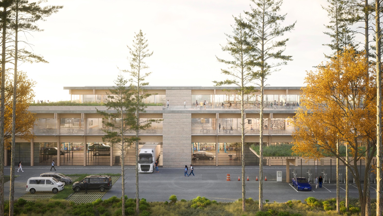 Beautiful Fail - competition entry to Chamber or Crafts education academy in Karlsruhe. A house made of clay and wood with a central hall as a gift to the house and its users. #clayart #woodart #architektur #arquitecturaydiseño #éducation #schuleneudenken #berufsbildung #competitions #welovewhatwedo