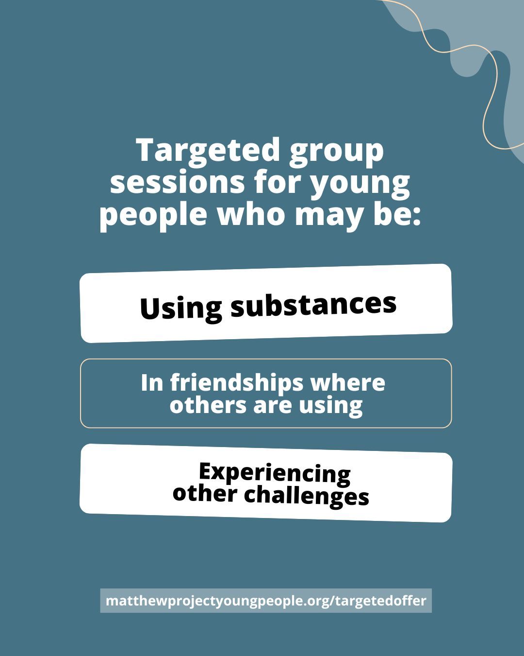 Working with young people who may be using substances or facing other vulnerabilities?
We offer targeted group sessions for small groups of young people who may be:
• Using substances
• In friendships where others are using
• Experiencing other challenges
Our Unity team can support with tailored, meaningful sessions that meet their needs.
Find out more on our website (link in our BIO).