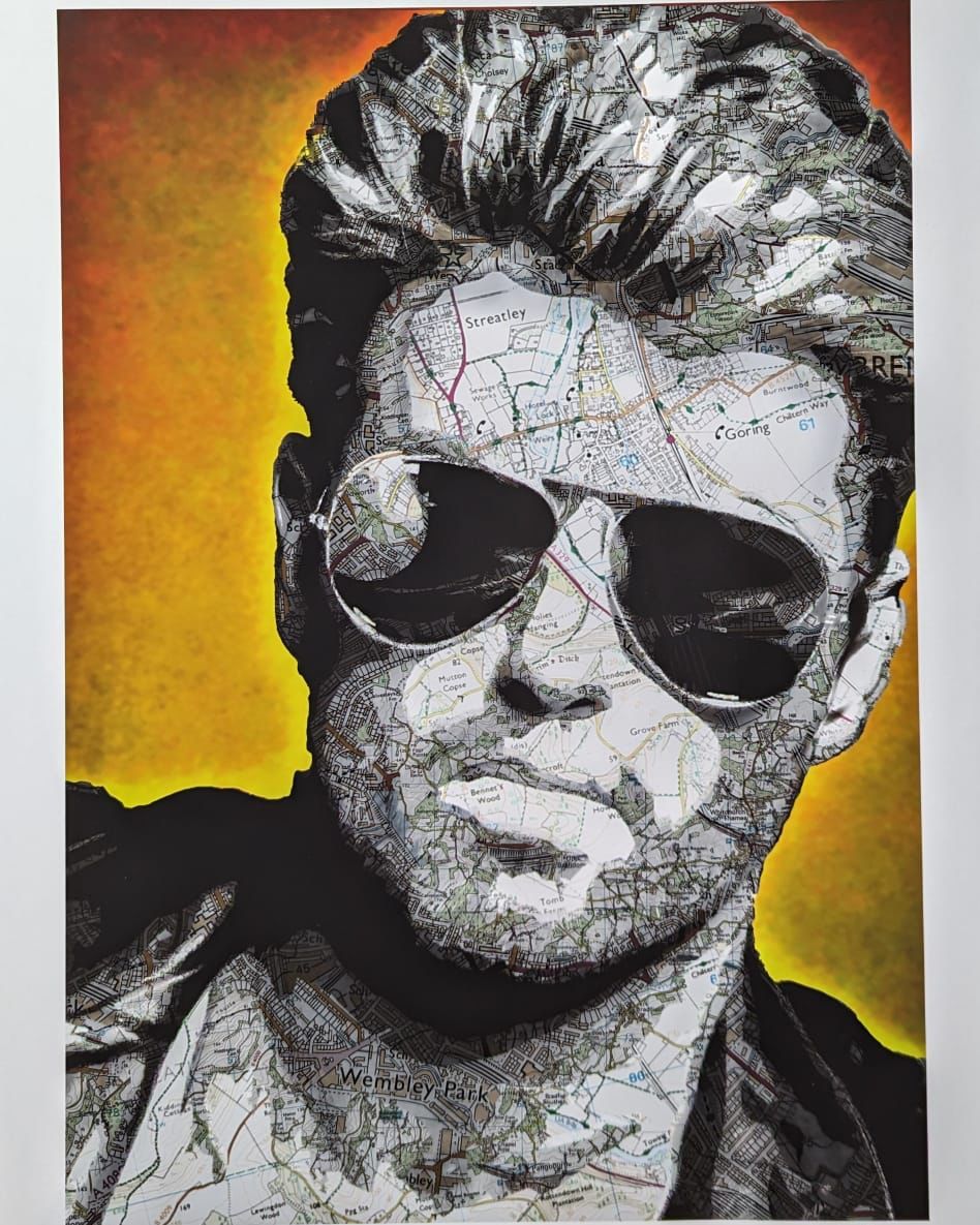 #MapMonday On this day in 1987, George Michael released his "Faith" single, which went on to be Billboard Song of Year, 1988. Here’s "Freedom George" created using OS maps, by artist Amelia Archer. Source: https://www.reedsartandframing.co.uk/products/freedom-george-by-amelia-archer?pr_prod_strat=e5_desc&pr_rec_id=0db94b450&pr_rec_pid=8104098267300&pr_ref_pid=10265732481188&pr_seq=uniform