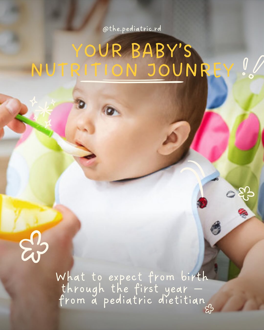 Your baby’s nutrition journey starts long before their first bite!
From birth through toddlerhood, your little one’s needs change quickly — and it’s totally normal to have questions about when, what, and how to feed.
Here’s a quick breakdown from a pediatric dietitian:
Birth–6 months → breastmilk/formula only
4~6 months → begin solids, keep milk as the main nutrient source
Offer a mix of textures, and follow your baby’s readiness cues
Repetition, variety, and patience are key!
Save this post to reference as your baby grows 💕
#thepediatricrd #pediatricdietitian #infantnutrition #babyfeeding #babyledweaning #startingSolids #pediatricnutrition #feedingbabies