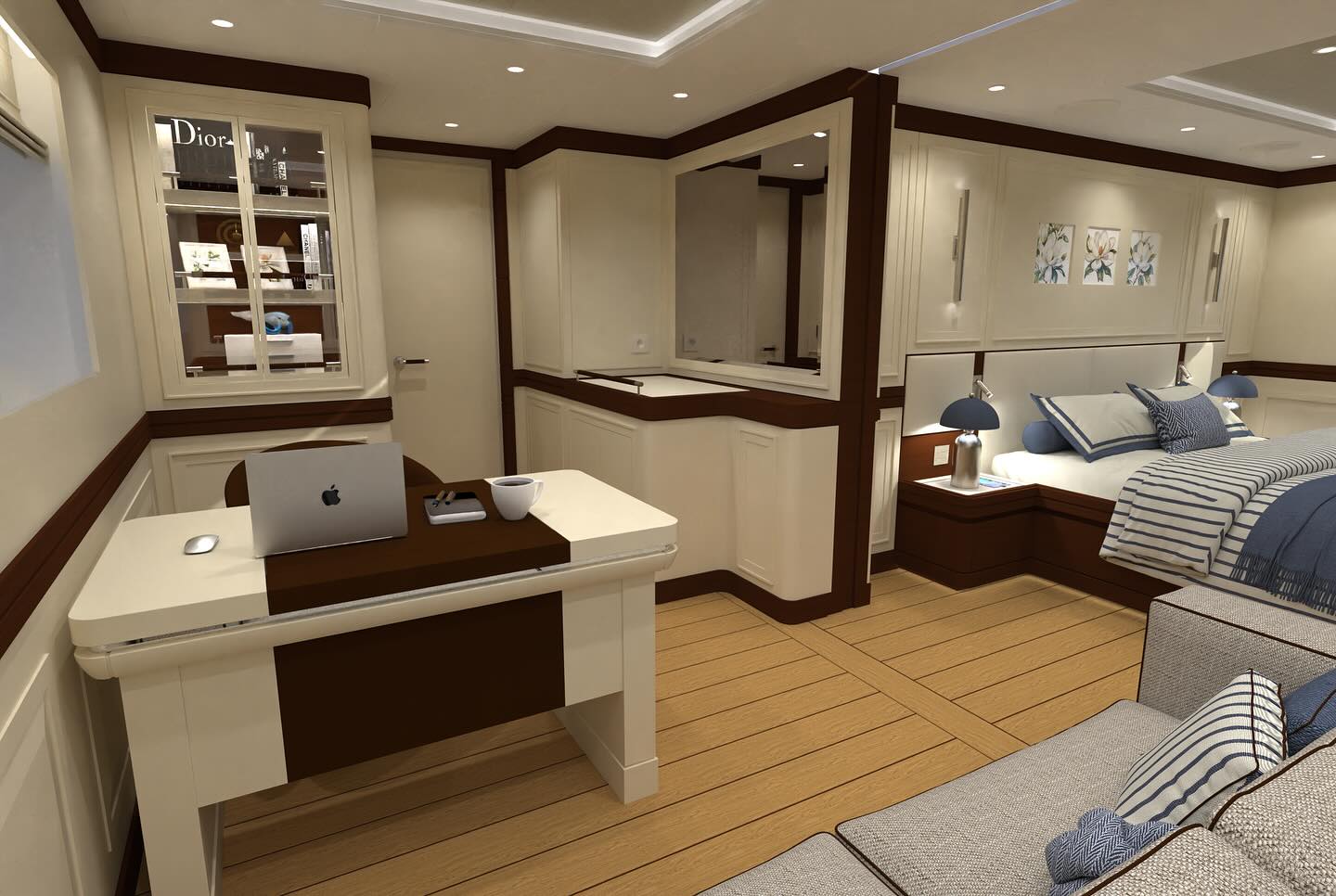 Magnolia 2 master cabin.