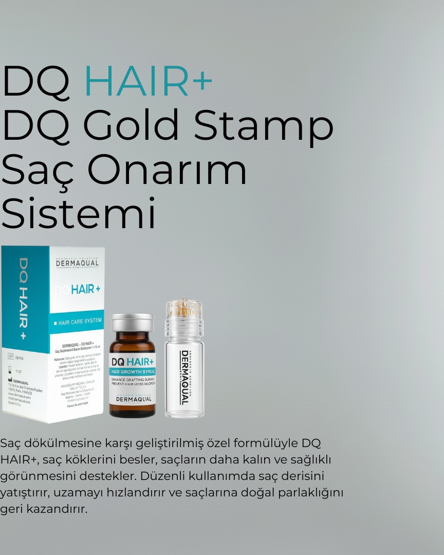 Saçlarının en güçlü halini yeniden keşfet ✨
DQ HAIR+, zengin B vitamini kompleksiyle saç tellerini güçlendirir, dökülmeyi azaltmaya yardımcı olur ve doğal parlaklığını geri kazandırır.
Her yıkamada daha sağlıklı, daha canlı ve daha dolgun saçlara merhaba de! 💆♀️💫
🌿 Güç senin saçlarında.