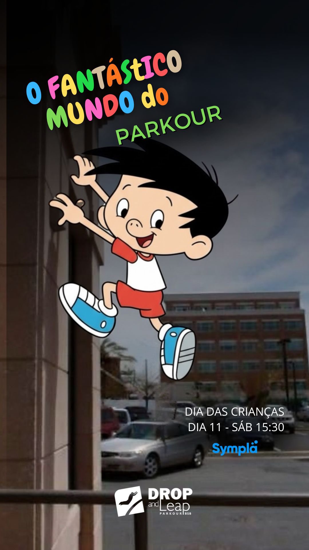 👨👩👧 Papais e mamães, vocês vão se lembrar!
Antes de celulares e telas, existia O Fantástico Mundo de Bob, aquele desenho onde a imaginação transformava tudo em aventura.
Pois é essa energia que queremos reviver com as crianças no Fantástico Mundo do Parkour! 🤸👟🤸🏾♂️
O Bob via o mundo com olhos de fantasia… e é isso que o parkour também nos ensina: transformar cada obstáculo em criatividade e movimento.
Sabemos o quanto o estímulo, o brincar e o imaginar fazem parte da educação — e vocês, pais, são uma parte essencial dessa construção. 💚
🗓 Sábado, 11 de outubro
🕞 15h30
📍 SQS 303
👣 A partir de 6 anos
🎟 Gratuito para alunos
🎫 Convidados externos: ingresso no Sympla (BIO)
(Não haverá venda no local)
Venham viver essa tarde especial conosco!
✨ Um encontro de movimento, imaginação e infância:
O Fantástico Mundo do Parkour!