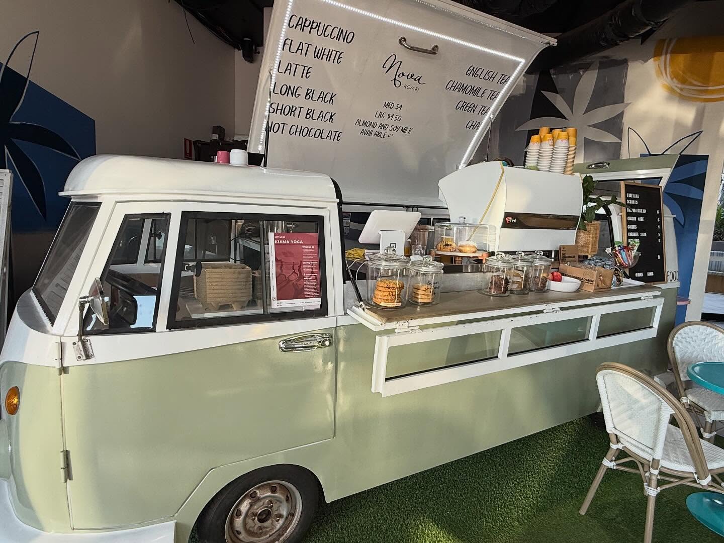 I have always been a sucker for the #VWBus . And when you combine that rustic shape with cafe , it’s magic