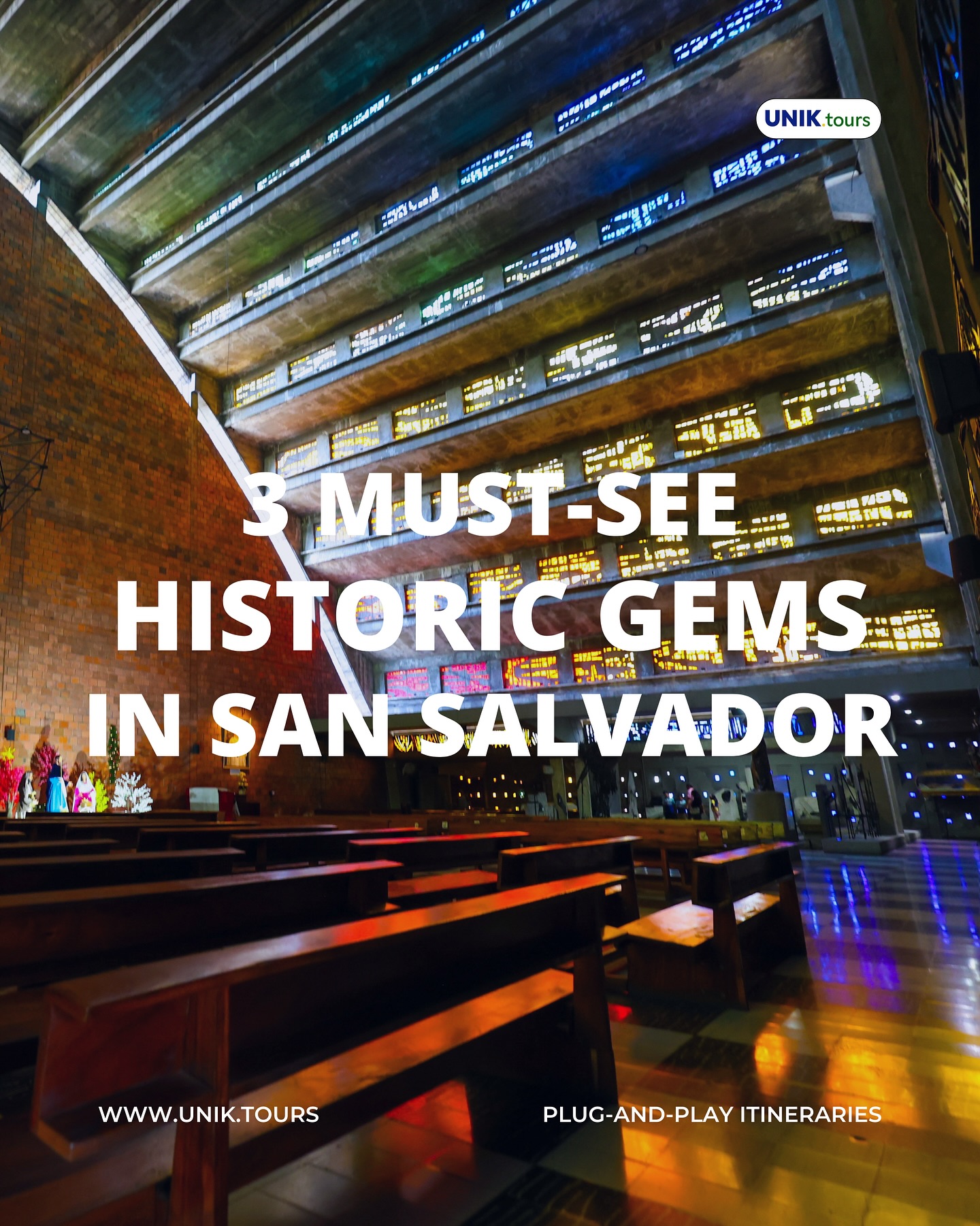 Step into the heart of history in San Salvador 🏛️
From the colorful light of Iglesia El Rosario, to the elegance of the Teatro Nacional, and the grandeur of the Palacio Nacional, each landmark tells a story of art, faith, and heritage.
🇸🇻 Discover the capital’s timeless beauty with us.
www.unik.tours
-
-
-
Plongez au cœur de l’histoire à San Salvador 🏛️
De la lumière colorée de l’Iglesia El Rosario, à l’élégance du Théâtre National, et à la grandeur du Palais National, chaque lieu raconte une histoire d’art, de foi et de patrimoine.
🇸🇻 Découvrez avec nous la beauté intemporelle de la capitale.
www.unik.tours
#SanSalvador #ElSalvadorTurismo #PatrimonioCultural #UnikTours #DMCCentralAmerica #SanSalvador #VoyageElSalvador #PatrimoineCulturel #UnikTours #DMCCentramérique