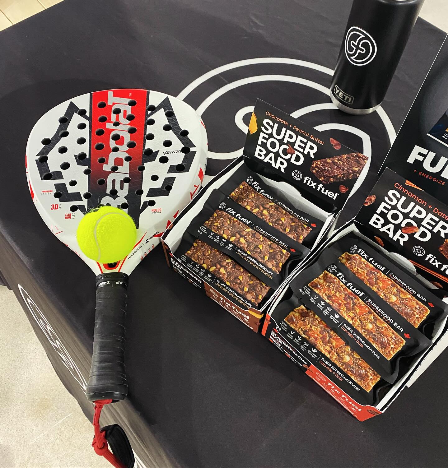 Snack smart. Play harder. 🎾🔥 #fixfuel @courtx.club