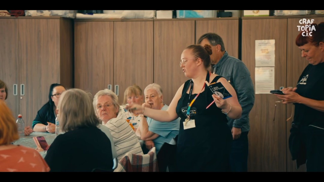 ✨ We’re so proud to share this video we had created to show the heart of what we do at Craftopia CIC – a safe, creative space where people can connect, relax, and support their wellbeing through creativity. 🎨💜
This video highlights the amazing work that has been made possible thanks to funding we recieved from The National Lottery Community Fund – we’re so grateful for their support in helping us grow and continue our mission. 🙌
A huge thank you to everyone who makes Craftopia what it is – our wonderful community, tutors, volunteers, and participants. And a special shoutout to our regulars who kindly took part in the interviews – your voices bring this story to life. 💜
Finally, thank you to GroundUp for helping us capture the true spirit of Craftopia in this amazing film. 🌟