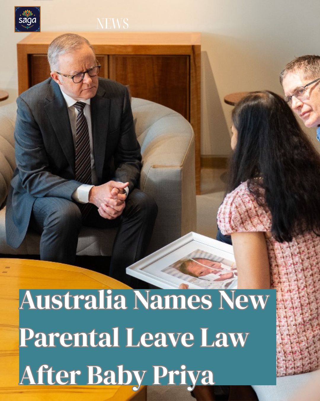 Australia Names New Parental Leave Law After Baby Priya
Baby Priya’s story began as a tragedy but has now become a catalyst for national change.
At just 42 days of age, Priya’s life was cut short, leaving her parents to grapple with unimaginable grief.
As they tried to make sense of their loss, another cruel blow arrived: Priya’s mother was told her paid parental leave was cancelled, and that she should prepare to return to work—while still deep in mourning. What happened next would change the law for grieving parents across Australia.
On Thursday, Prime Minister Anthony Albanese’s labor government moved to enshrine greater support for grieving parents with the introduction of a landmark law, the Fair Work Amendment (“Baby Priya’s”) Bill 2025.
Read the full story on www.sagatimes.com.au
#pmalbanese #babypriya #fairwork #parentalleave #australiajobs