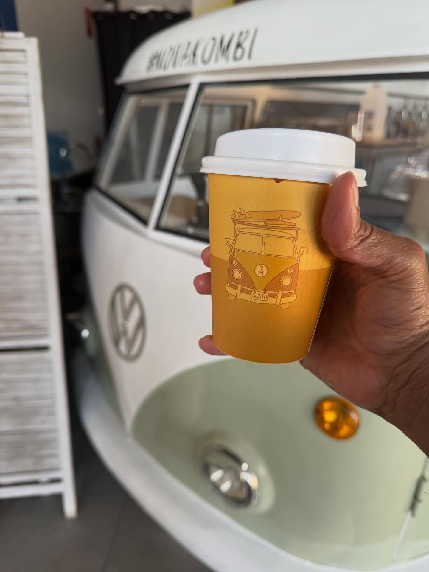 Much needed coffee after a fun day at the beach in #kiama