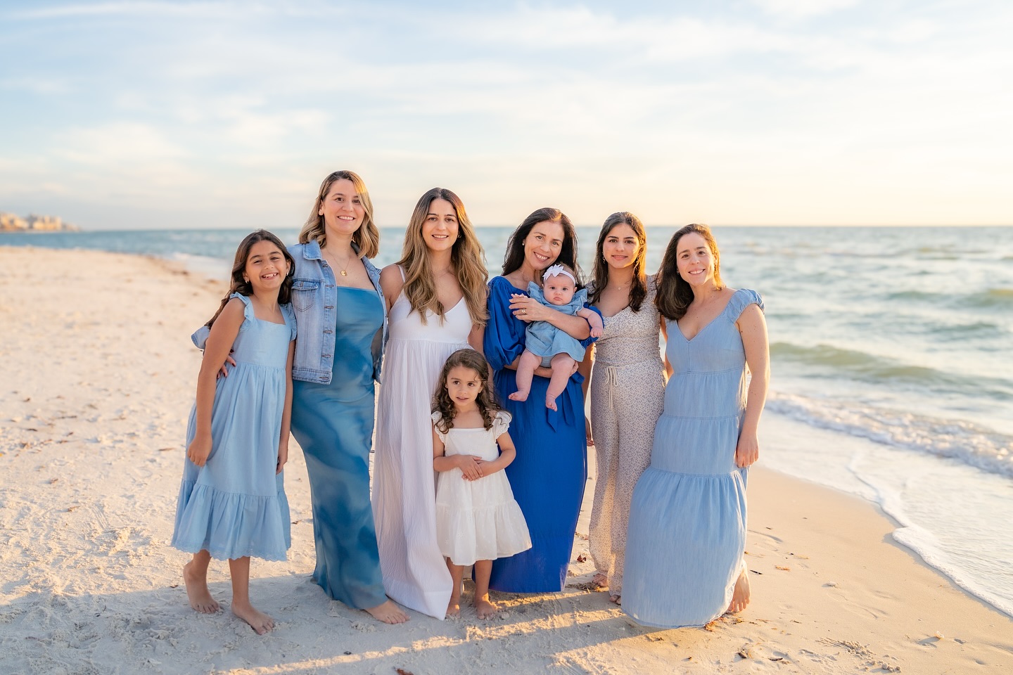 Three generations in one memorable photo. #swflphotographer #naplesphotographer #ftmyersphotographer #bonitaspringsphotographer