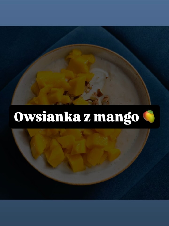 Polecam 🥭mango, kiedy jest na promocji 😎
Zrób sobie owsiankę ✨
#owsianka #mango #zdrowie #zdrowesniadanie #dietetykweronikakorcz