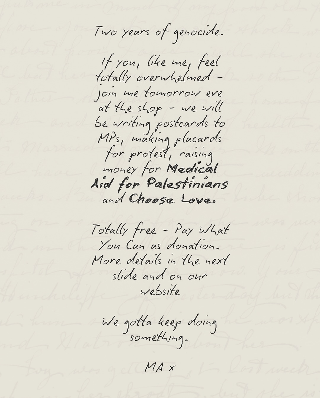 Please spread the word 🤍🕊️🇵🇸