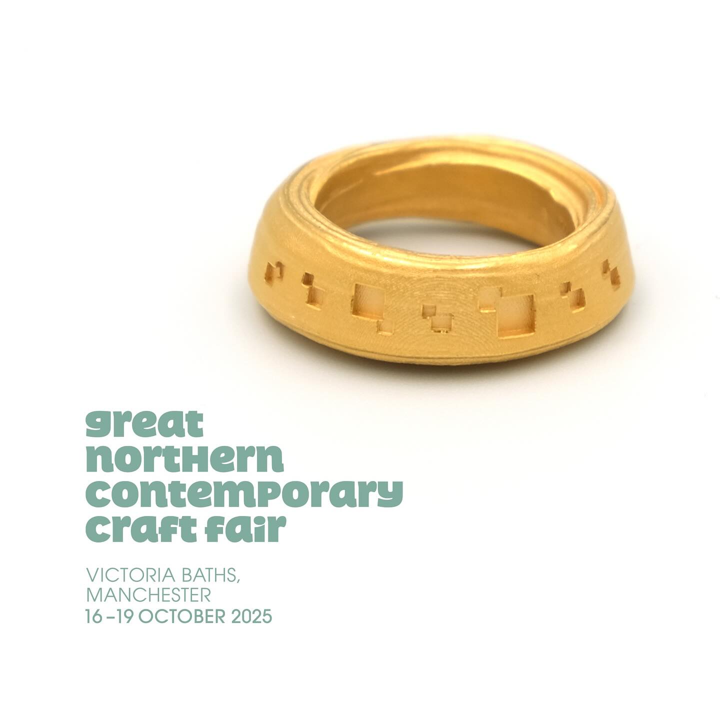 ✨Mitsuro Hikime textured statement ring with geometric negative pattern✨
Available at Stand TB08 during the Great Northern Contemporary Craft Fair in Manchester, from 16 to 19 October 2025.
.
🌟Can’t wait to connect with visitors, collectors, and fellow makers. Hope to see you there!🌟
.
📅GNCCF Manchester
Thursday 16 October – 18.00–21.00 (Preview Evening)
Friday 17 October – 10.00–17.00
Saturday 18 October – 10.00–17.00
Sunday 19 October – 10.00–16.00
📍Victoria Baths, Hathersage Road, Manchester M13 0FE
.
🎟️Tickets are now on sale at @great_northern_events 🎟️
.
.
@acj.org.uk @soj_jo_bcu
.
#contemporaryjewellery #ukjewellery #hkjewellery #japanesejewellery #アートジュエリー #コンテンポラリージュエリー #GNCCFManchester #GNCCF #craftsayssomething