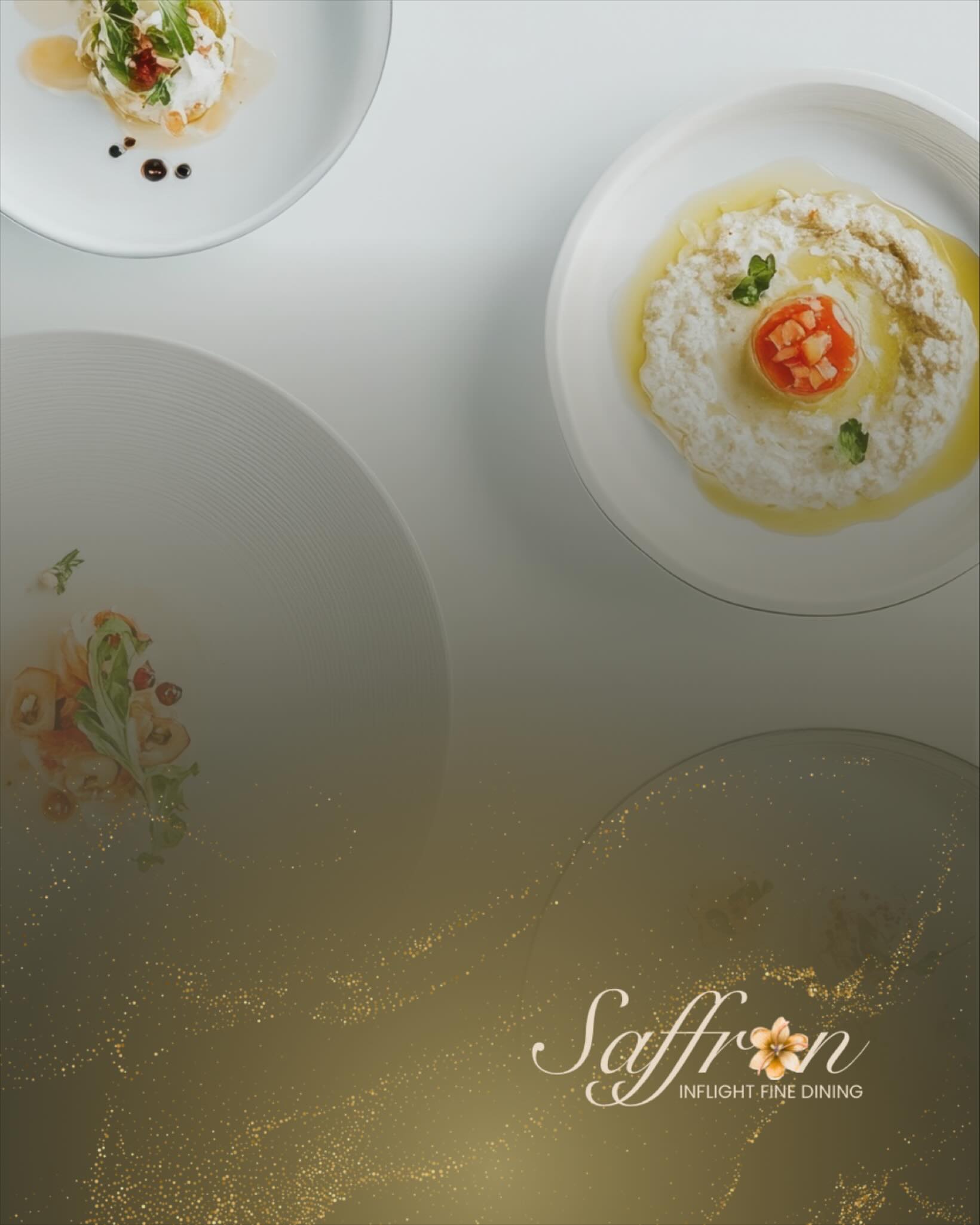 Subtle. Refined. Timeless. ✨
At Saffron, we believe fine dining in the sky is an art — where Mediterranean purity meets contemporary elegance. 🛩️🍴
Each dish is a composition of balance and beauty, designed to elevate every journey into an experience of sophistication. 🌍🥂
#SaffronInflight #LuxuryInTheSky #PrivateJetCatering #FineDiningAboveTheClouds #MediterraneanCuisine #SkyDining