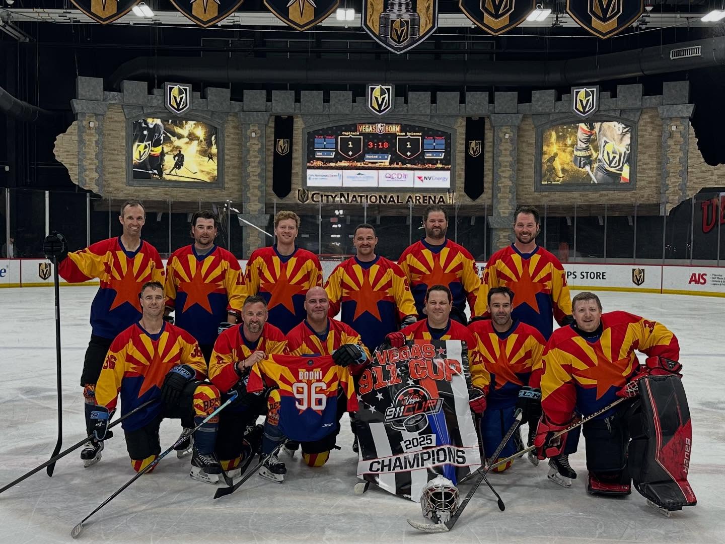 Thank you teams for another great year of the Vegas 911 Cup. Congrats to this years’ teams.
Champs
Valor Division: Team Arizona
Heroes Division, Pool A: New England Operators
Heroes Division, Pool B: Dallas/Ft. Worth
Frontline Division, Pool A: Anne Arundel County Fire Pickheads
Frontline Division, Pool B: Phoenix Punishers
Next year is slated for October 1-3, 2026.
See you all then!
#hockey #police #fire #firstresponder #firstresponderhockey
