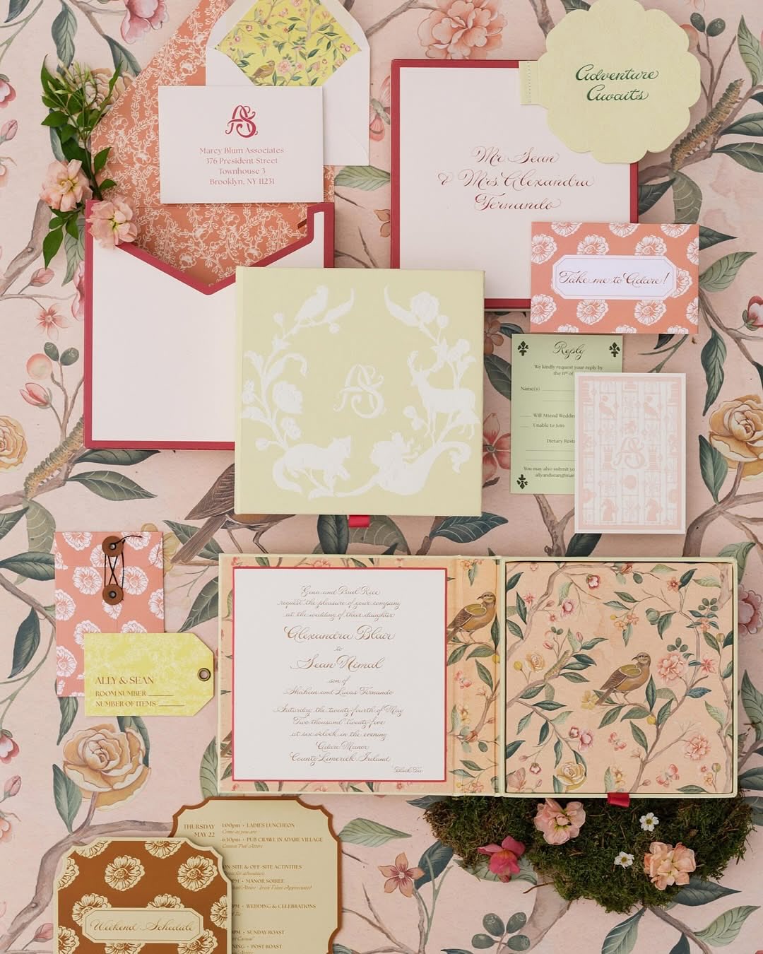 Custom script for the amazing @cecilespaperco.
Repost from @overthemoon
•
#OTMExclusive 💍 “Naturally, Ireland gave us a very Ireland sort of wedding day—gray, rainy, and misty,” #OTMBride @AllyBrice recalls. 🇮🇪☁️ “Like some divine cue, the rain stopped and the sun broke through just as the @ALRMusic quartet began playing ‘Here Comes the Sun.’ @seanfnando, who’s usually the loudest voice in the room, was quiet—grounded by the emotion of the day in a way I hadn’t seen before.” ☀️🤍
Go to the 🔗 in bio to see more of Ally and Sean’s wedding.
📷: @allanzepedaphoto
Planning: @marcyblum
📍: @theadaremanor
💐: @wildathearthq @nikkitibbleswildatheart
Styling: @annychoibrides
Beauty: @mazboot @taymournyc
💌: @cecilespaperco
🎥: @eyespie_pro
Entertainment: @blackrabbitprojects
🎶: @alrmusic
⛺: @eventusmarquees
Production: @bespokeeventslondon
#OTMWeddings #OTMWedding #wedding #irelandwedding #destinationwedding