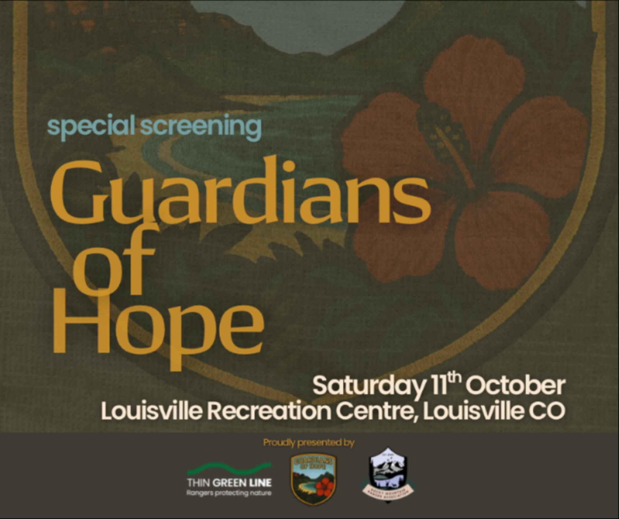 Big news — Guardians of Hope is having its first U.S. public screening! 🇺🇸🎬
Hosted by the Rocky Mountain Ranger Association (RMRA), this special event will be held at the Louisville Recreation Center on
📅 Saturday, Oct 11
🕠 5:30 PM – 7:00 PM
📍 900 Via Appia, Louisville CO
If you’re in Colorado, come join us for an evening celebrating the rangers of Oceania — the people protecting nature, culture, and hope itself. 🌏💚
See link in bio for tickets!
#GuardiansOfHope #FirstUSScreening #RMRA #RockyMountainRangers #ConservationFilm #WalkingTheThinGreenLine #Rangers #LouisvilleCO #ColoradoEvents #HopeLivesHere
