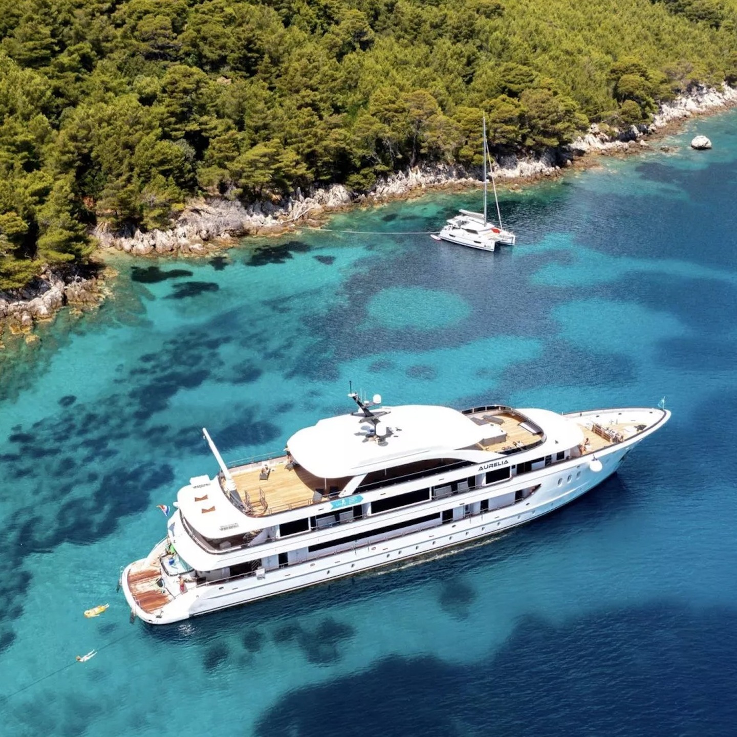 Clients are currently onboard a small ship (40 passengers max) in Croatia. The ship started in Spilt and is cruising the waters through the islands of Croatia to Dubrovnik. It's the best way to see Croatia. #smallshipcruising #monterratravel #virtuosotravel #croatiatravel