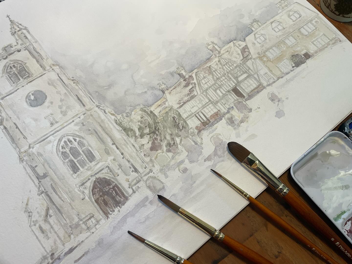 Work in progress. Love this stage 🎨