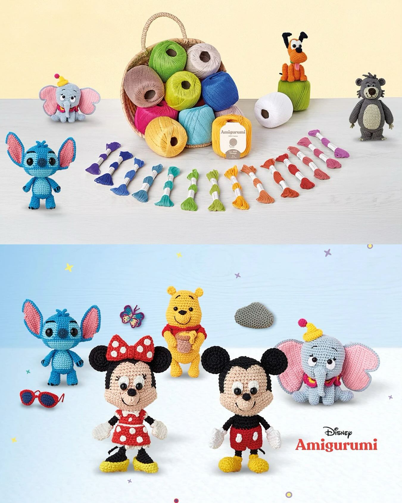 Dive into a delightful collection of Disney-inspired amigurumis, each lovingly crafted to bring your favourite characters to life in the sweetest way. Every charming creation comes with its own special accessory. Perfect for collectors, @disney fans, and crafters alike. 🧶 Materials and subscription gifts created by TCS for @planetadeagostini_es and @altaya.fr 🧶