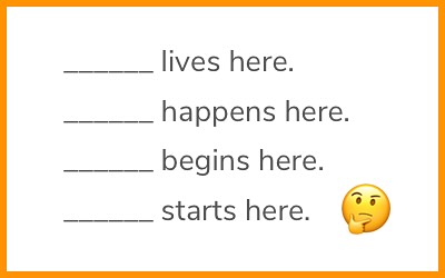 Is it just me or does there seem to be only one tagline (with slight variations) being used these days? 🤔