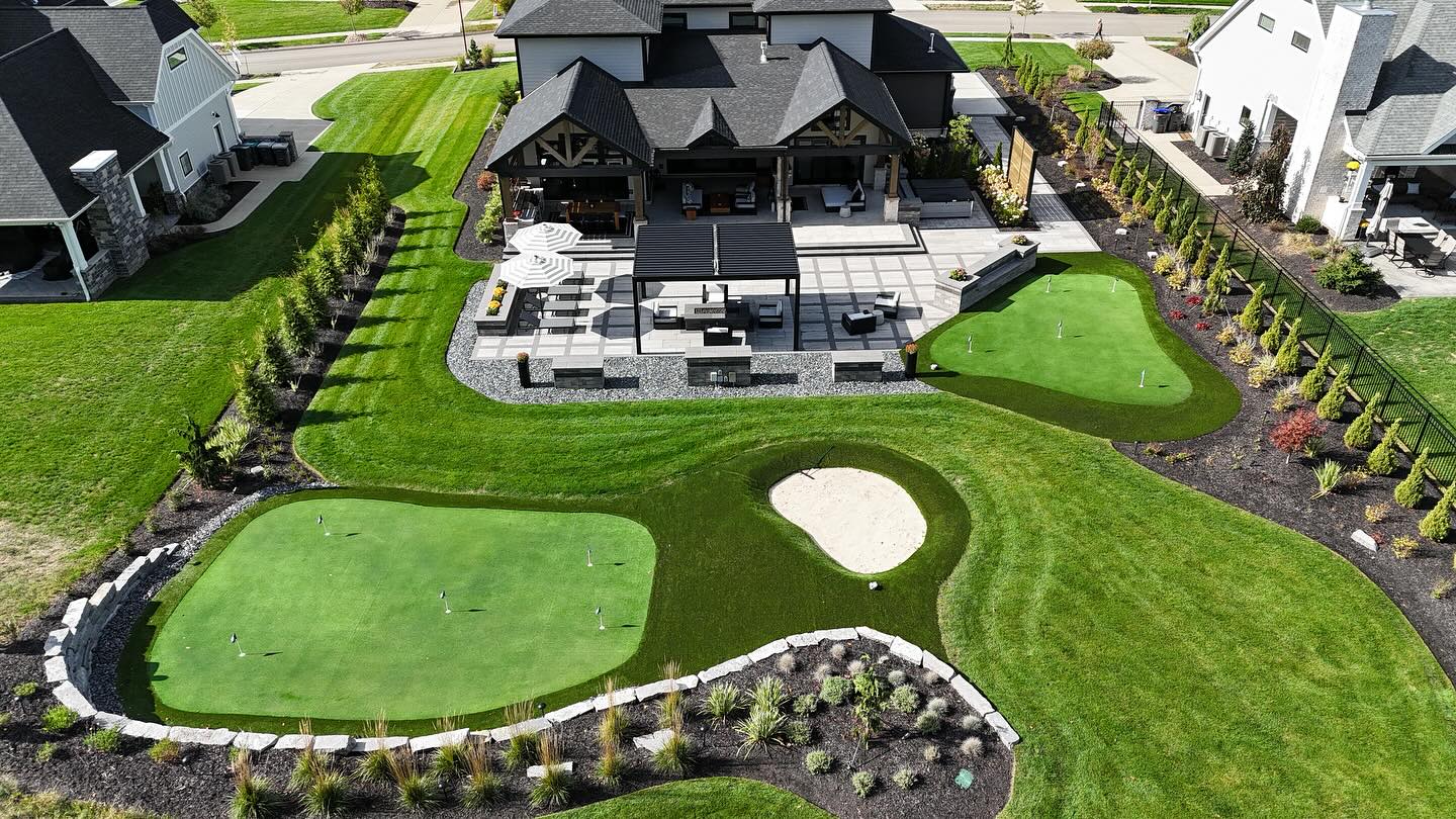 Stopped by this finished project for some photos today and we didn’t want to leave!! Anyone want to see more photos from this incredible Funyak backyard?