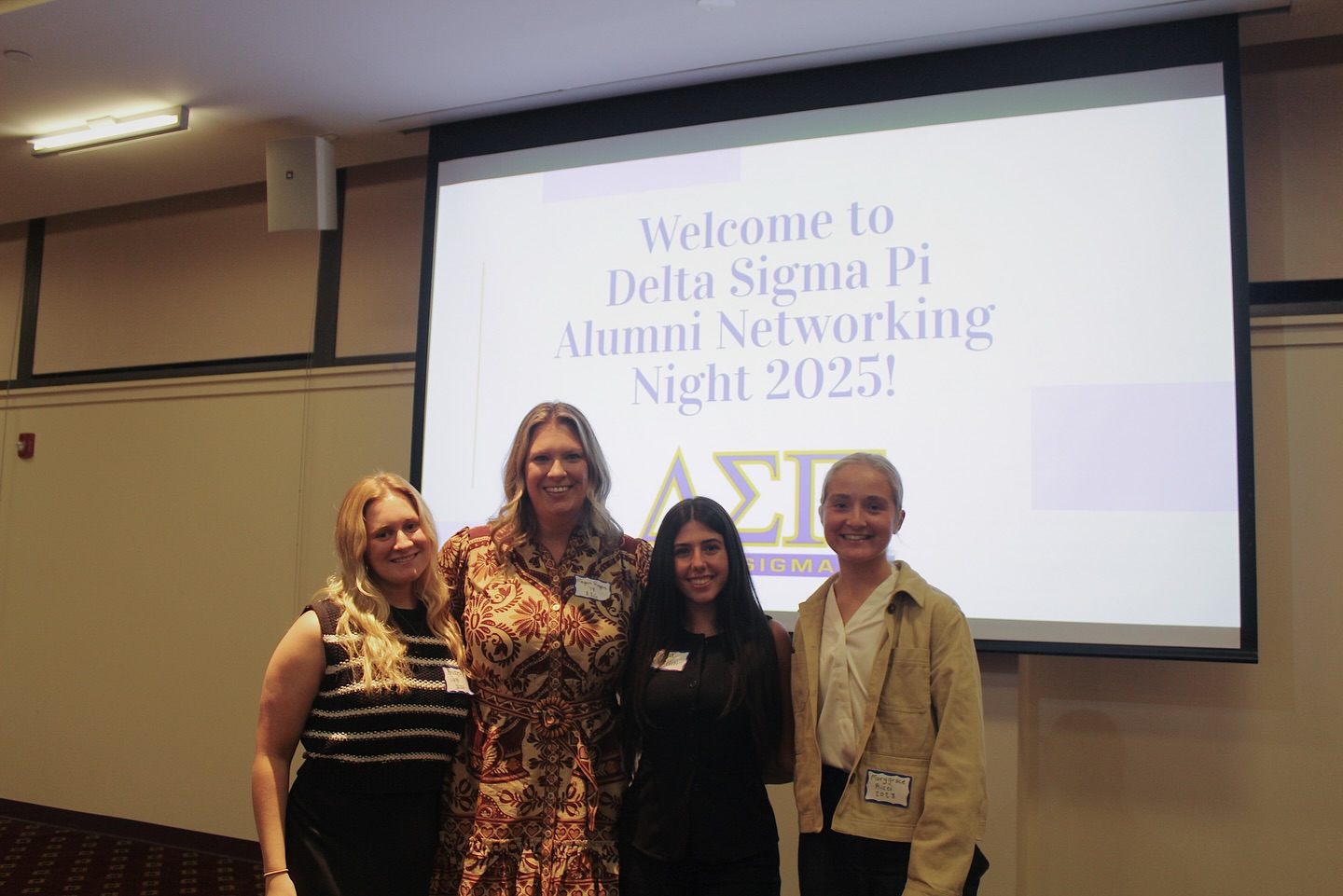 Last Thursday, we hosted our Fall 2025 DSP Alumni Networking Night! It was an awesome opportunity to hear about our alumni’s experiences. And a special shoutout to @megrogers29 for an incredible presentation. 💜💛
Thank you @seanparchesky for organizing an amazing event!