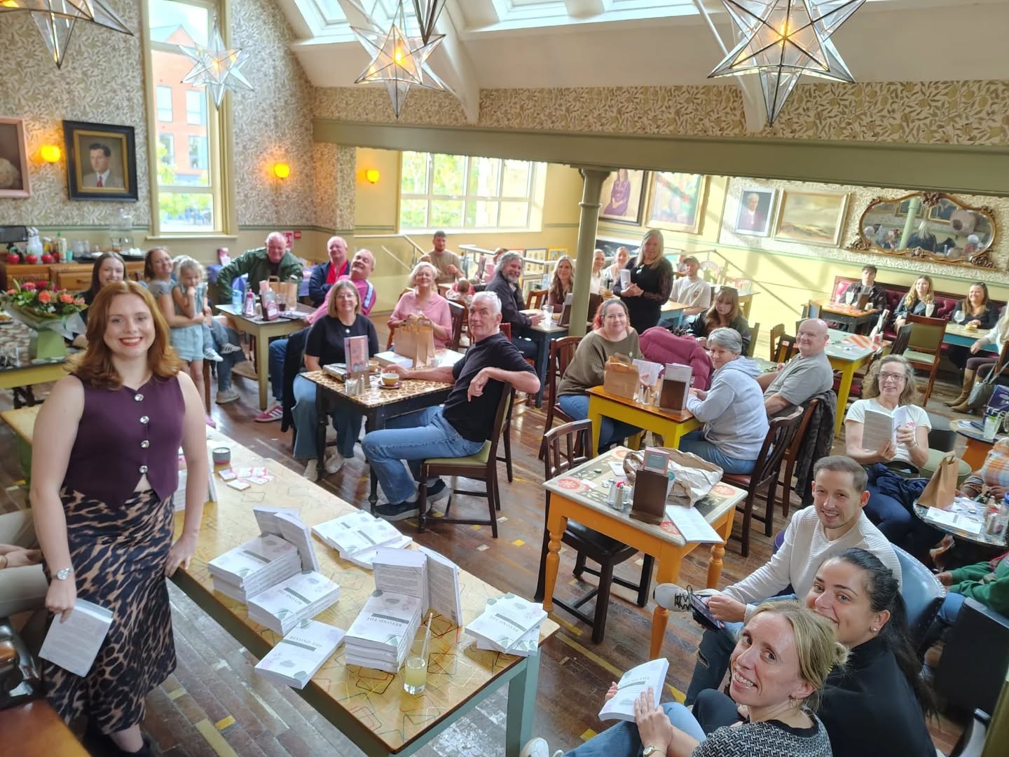 Wow — what an unforgettable day! 💖
Thank you to everyone who came to celebrate the launch of Beyond the Diagnosis. Your support, kindness, and energy mean the world to me. This book was created to bring hope to anyone facing a breast cancer diagnosis — and seeing so many of you there to support me was truly beautiful.
Two wonderful ladies featured in the book even came along, which made the day extra special! I did a reading (which got a little emotional — completely unexpected!) and Cathy, who’s also in the book, spoke so beautifully about how we met and why she chose to share her story.
Moments like these remind me exactly why I wrote Beyond the Diagnosis and how much love and support surrounds me. 💕
I’m also so proud to share that from book sales at the launch, we raised £176.47 for Breast Cancer Now — as 50% of every book is donated. Since releasing the book on 1st October, together we’ve raised £229.29 in total!
To every woman who shared her story, every reader who has already found comfort in these pages, and every friend, family member, and supporter who helped make this book possible — thank you from the bottom of my heart.
Here’s to courage, connection, and the beautiful life that exists beyond the diagnosis. 🌸
#lifeaftercancer #breastcancercommunity #breastcancerawareness #breastcancersupport #positivebreastcancerstories #secondarybreastcancer #primarybreastcancer #breastcancer #breastcancerunder40 #breastcancerunder30 #breastcancerthriver #positivity