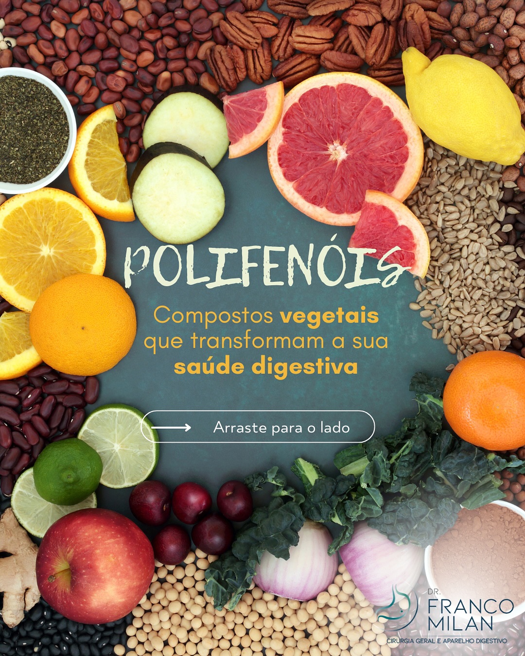 🫐 Polifenóis: os aliados invisíveis da sua saúde digestiva
Os polifenóis — compostos naturais presentes em frutas, chás, azeite e cacau — têm um papel poderoso na saúde intestinal.
Eles ajudam a equilibrar a microbiota, reduzem a inflamação e fortalecem a barreira intestinal, contribuindo para uma digestão mais saudável e um corpo em equilíbrio.
Cuidar do intestino é cuidar de todo o organismo. 🌿
#SaúdeDigestiva #MicrobiotaIntestinal #Polifenóis #SaúdeIntestinal #MedicinaDoIntestino #cirurgiageral #drfrancomilan #CuidadoQueTransforma #VidaSaudável #MedicinaIntegrada