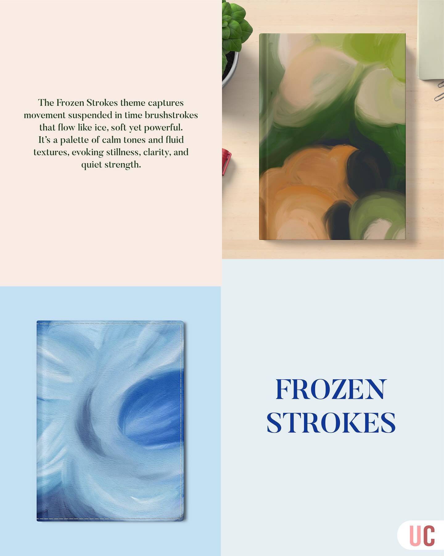 Stillness in motion ❄️ Fluid brushstrokes meet serene icy tones.
#FrozenStrokes #CalmAesthetic #ArtInMotion