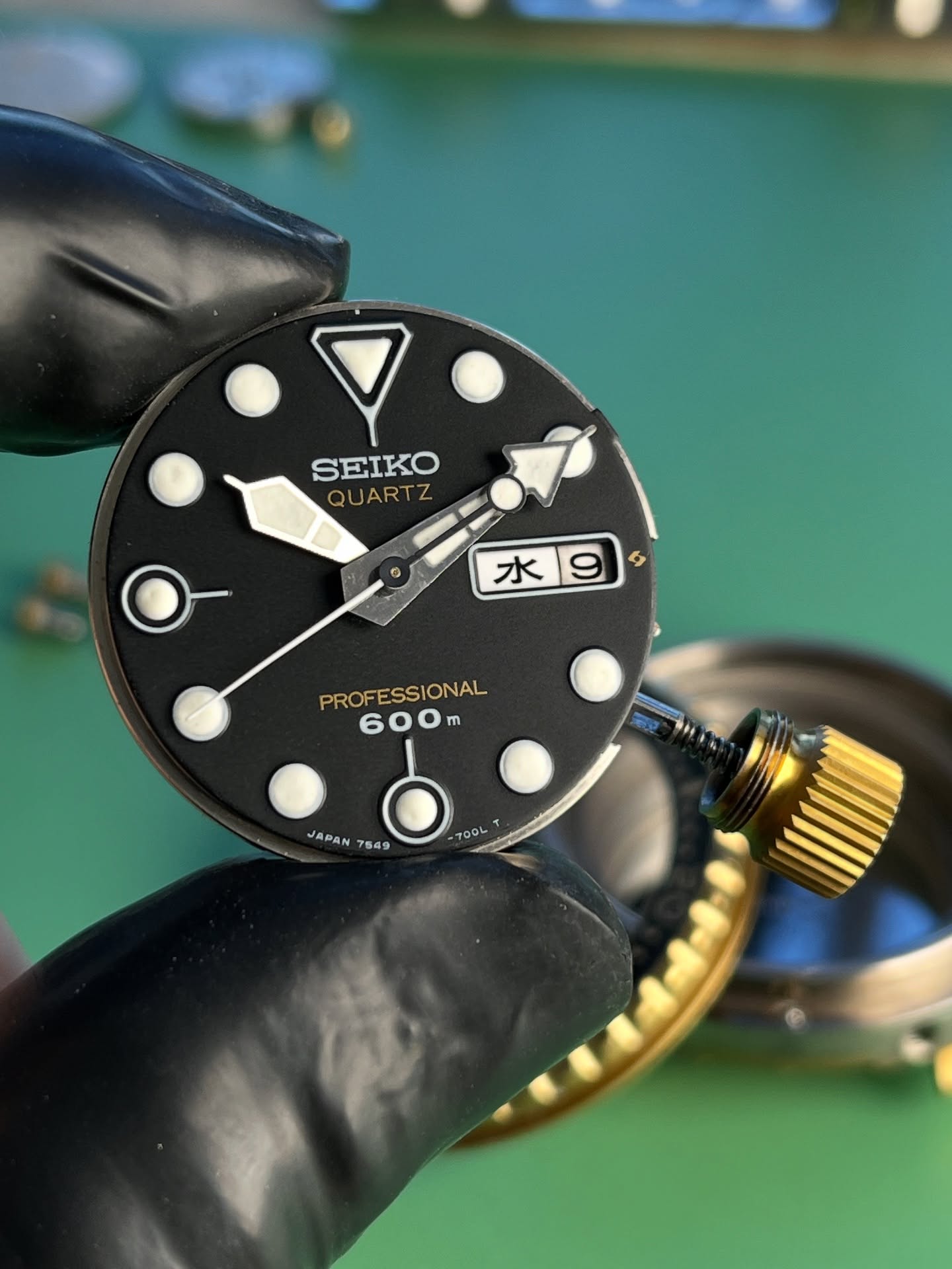 Vintage Seiko 7549-7000 #vintageseiko #watchrepair