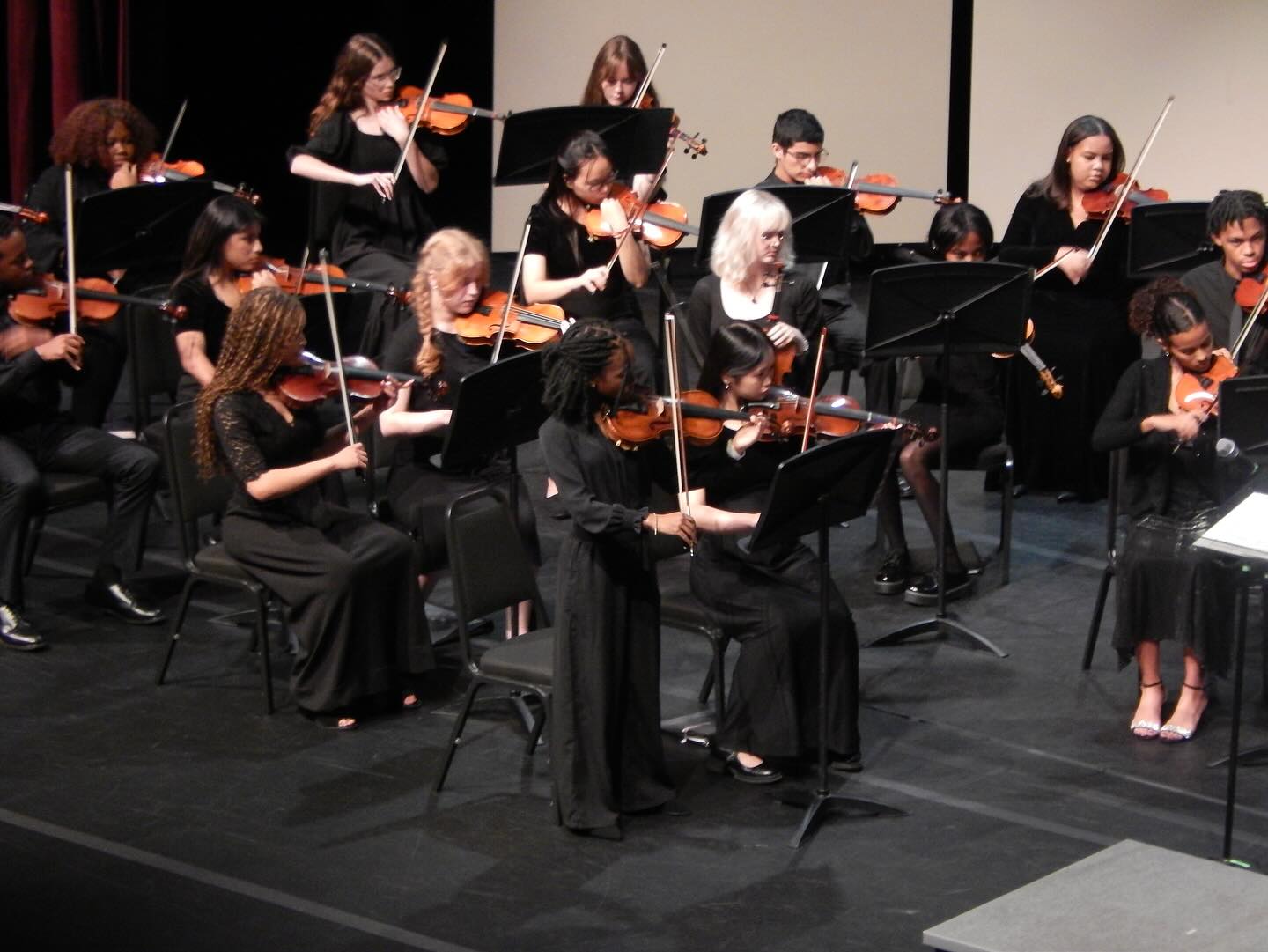 The UGHS Philharmonic Orchestra on Opening Night!
