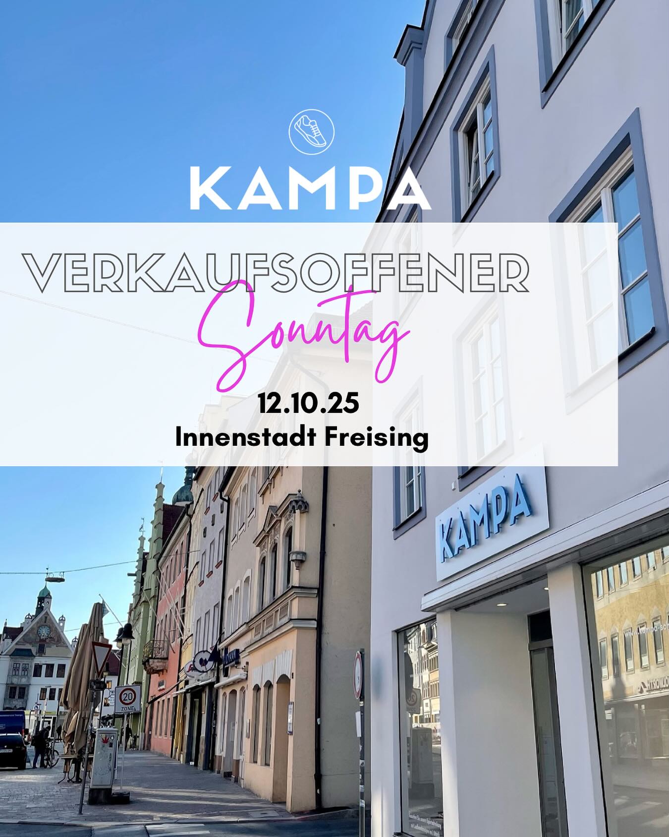 Verkaufsoffener Sonntag am 12.10.25 in Freising – wir haben geöffnet!
Entdeckt unsere neue Herbst- und Winterkollektion für Damen, Herren und Kinder – mit aktuellen Modellen von Panama Jack, Gabor, Paul Green, Tamaris und Rieker.
Bummelt gemütlich durch die Stadt, schaut bei uns vorbei und findet eure neuen Lieblingsschuhe für die kühle Jahreszeit. Wir freuen uns auf euch!
🕒 Sonntag, 12.10.2025, von 13 bis 18 Uhr
📍 Kampa Schuhe und Sport, Freising
#Freising #Kirchweihsonntag #VerkaufsoffenerSonntag #NeueKollektion #Herbstkollektion #Winterkollektion #Schuhe #PanamaJack #Gabor #PaulGreen #Tamaris #Rieker #Damen #Herren #Kinder