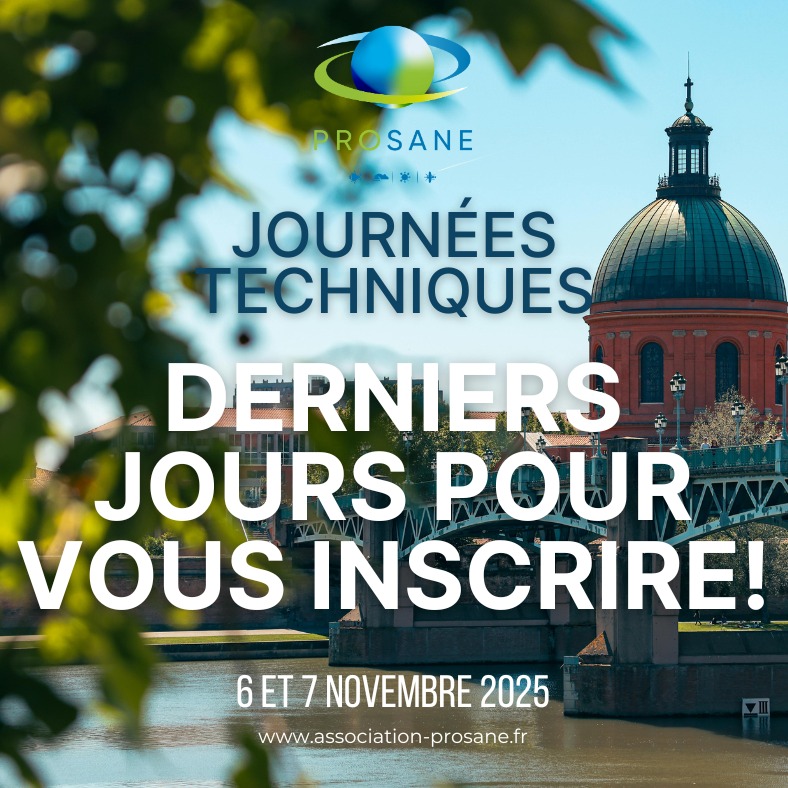 🚀 Journées Techniques de PROSANE : il est encore temps de vous inscrire !
📅 Rendez-vous les 6 & 7 novembre prochains au Centre de Congrès Pierre Baudis à Toulouse pour l’événement incontournable de l’année.
👉 Au programme :
🎤 Conférences riches et variées
🌟 Interventions réalisées par des experts reconnus du secteur
🤝 Échanges, convivialité et partage d’informations
💡 L’occasion de réunir toute la profession, réfléchir aux enjeux de notre secteur, faire progresser notre métier et renouveler ensemble notre engagement.
Nous avons hâte de vous retrouver et de partager ces moments forts avec vous 💬✨
🔗 Si vous n'êtes pas encore inscrits, c'est par ici 👉 https://www.association-prosane.fr/d-tails-et-inscription/journees-techniques-2025
#PROSANE #JournéesTechniques #Toulouse #Événement #Networking #Conférences #Innovation #Professionnalisation