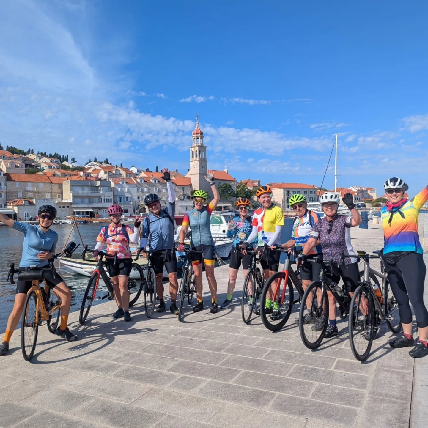 WeADVENTURE's Croatia: Istrian Wines & Islands trip in September was an absolute dream!
September is the perfect month for cycling—ideal weather to explore the stunning scenery. Our 12-day journey took us from the rich wine regions and medieval towns of Istria (think Venetian charm!) south to the lavender farms and picturesque islands of the Dalmatian Coast, finishing in Dubrovnik.
A massive thank you to our dream team: expert tour leader Chris Andon and incredible local guides Matea & Diego.
What an unforgettable Croatian cycling experience!
#WeADVENTURE #CroatiaCycling #Istria #DalmatianCoast #SeptemberRiding #SplitToDubrovnik